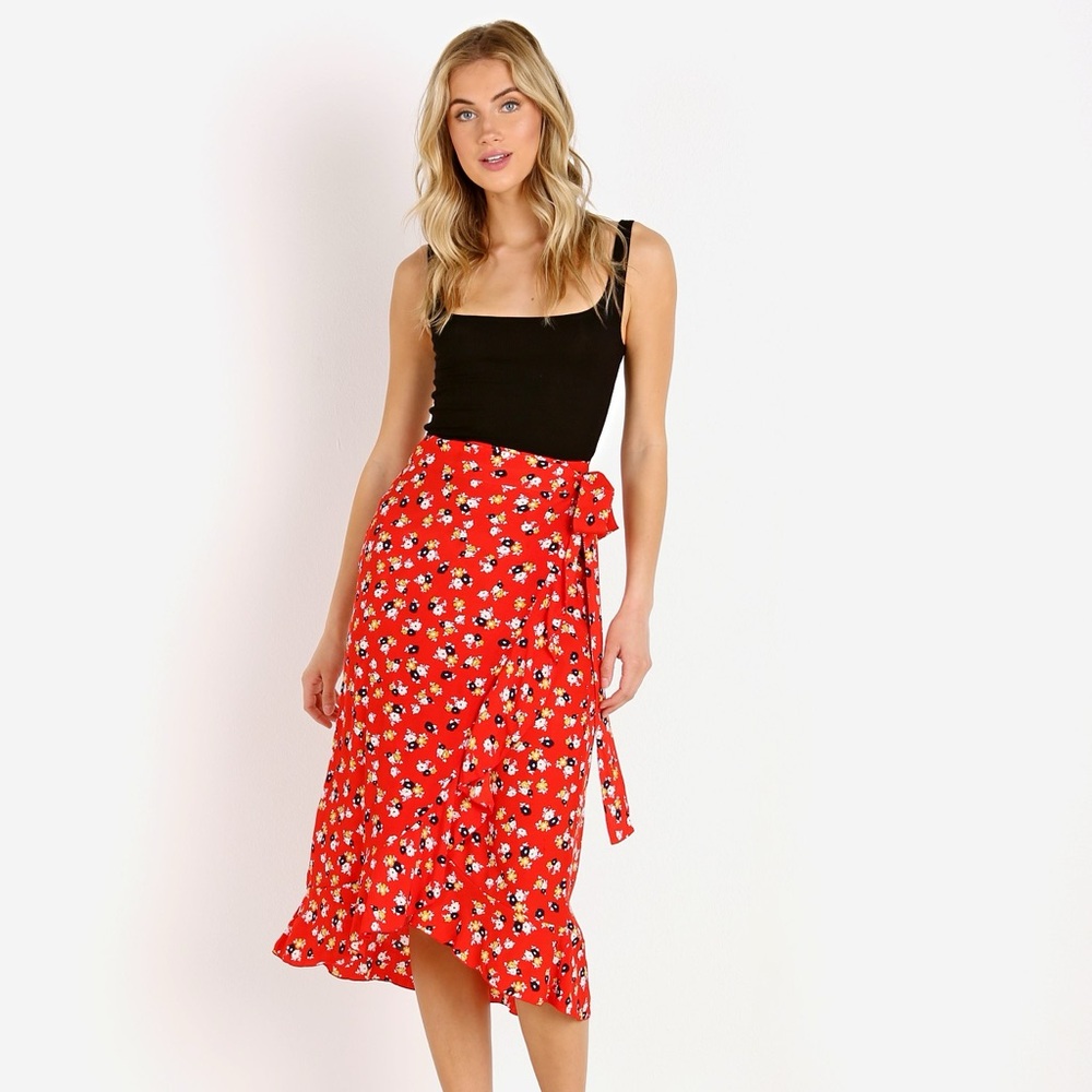 FTB Celeste wrap skirt